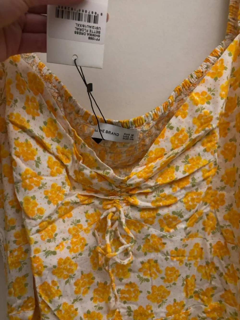 🌼 {RARE} Faithfull the Brand Ditsy Floral Mini Dress - Picture 8 of 9